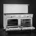Thumbnail image #4 for Southbend Ultimate 60-Inch Gas Restaurant Range with 5 Open Burners, 24-Inch Charbroiler, Standard Oven, and Convection Oven