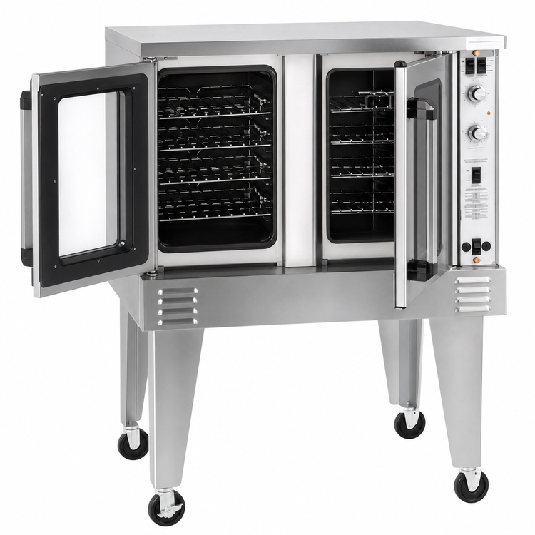 Product image #4 for Southbend Platinum Single-Deck Bakery-Depth Gas Convection Oven with Independent Doors