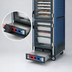 Thumbnail image #4 for Metro C5 3 Series Full-Height Mobile Combination Heated Holding & Proofing Cabinet with Dutch Clear Polycarbonate Doors, Blue Insulation Armour, Low Wattage