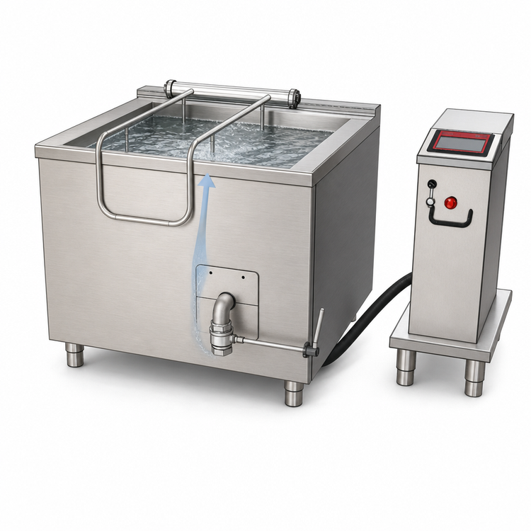 Product image #4 for Firex UCPMDG1-32 Single Basin 32 Gallon Gas Multicooker with 7-inch Touch Screen