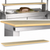 Thumbnail image #4 for Richlite Heat-Resistant Cutting Board with Stainless Steel Brackets for HT6 Carving Station, 94-1/2 Inch x 8 Inch x 1/2 Inch