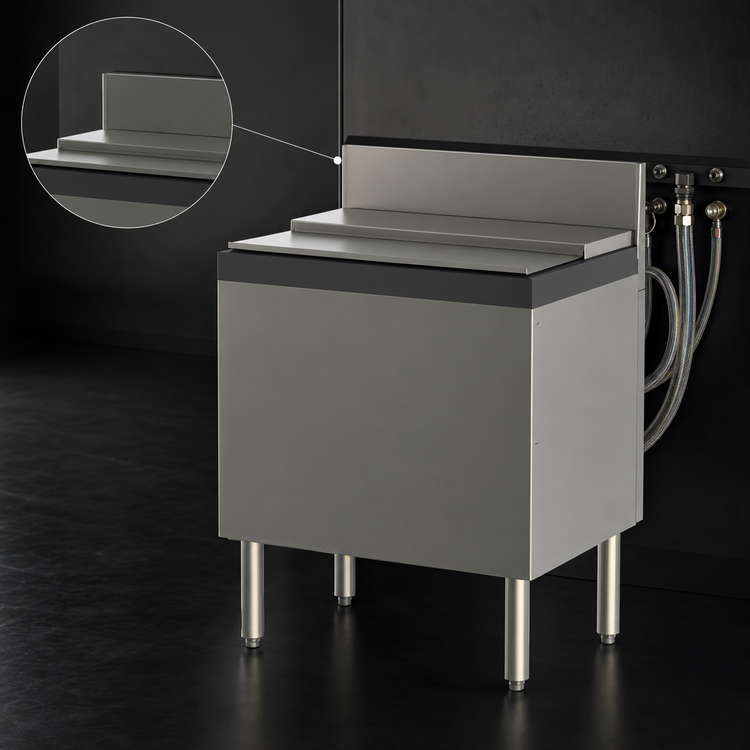 Product image #4 for Perlick Top Shelf TSD Series Extra Capacity 36-Inch Underbar Ice Bin/Cocktail Unit