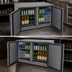 Thumbnail image #4 for Glastender CP1RL40 Pass-Thru Low Profile Back Bar Cooler for Remote Refrigeration, 40-Inch Wide, Two-Section