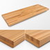 Thumbnail image #4 for John Boos Appalachian Red Oak Blended Rails Edge Grain Island Countertop, 120 x 38 x 1-1/2 Inches, Varnique Finish