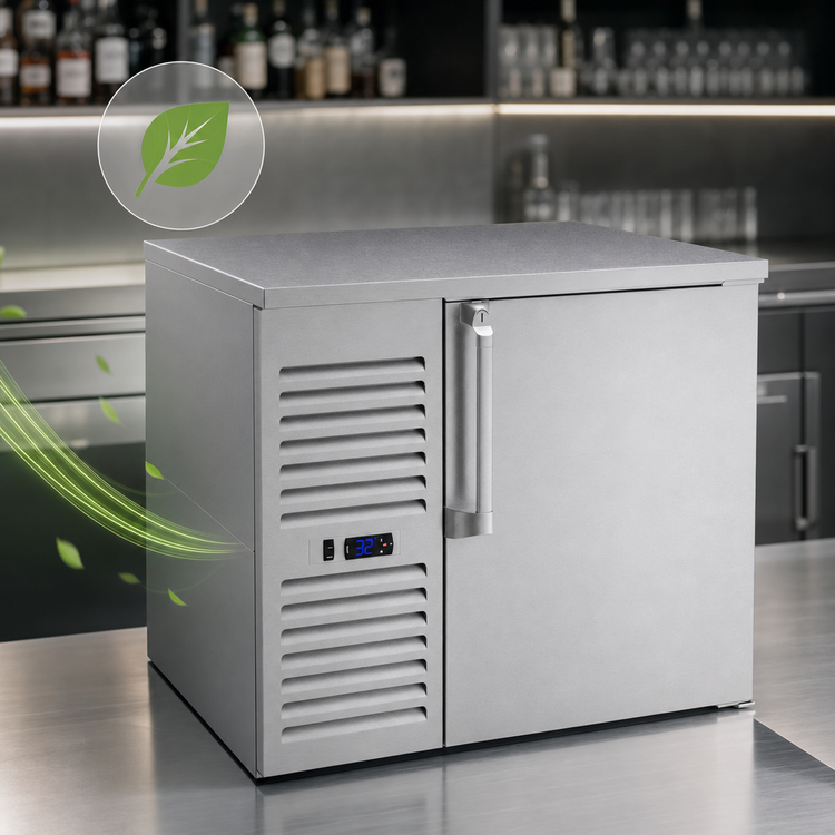 Product image #4 for Krowne LS36 Low-Profile Refrigerated Back Bar Storage Cabinet, 36-Inch, 1-Door