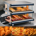 Thumbnail image #4 for Hatco Glo-Ray Designer Slant Dual-Shelf Countertop Merchandising Display Warmer, 24-Inch, 120V