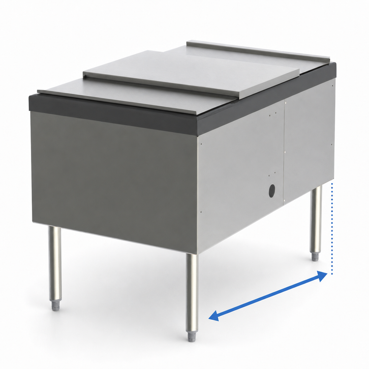 Product image #4 for Top Shelf 24-Inch Service Station Ice Chest with 20-Circuit Cold Plate
