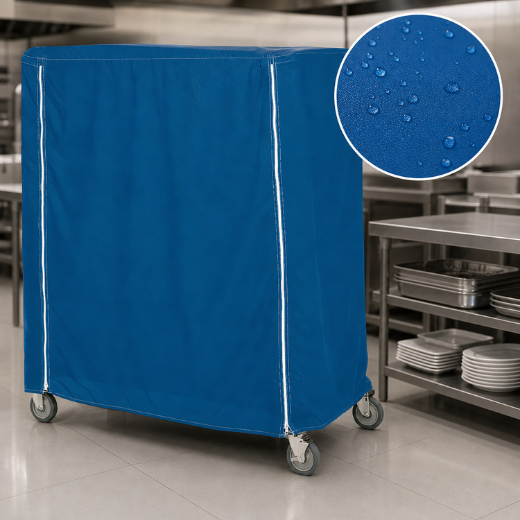 Product image #4 for Metro Waterproof Vinyl-Nylon Cart Cover for 36 x 24 x 54 Inch Queen Mary/Banquet Cart