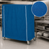 Thumbnail image #4 for Metro Waterproof Vinyl-Nylon Cart Cover for 36 x 24 x 54 Inch Queen Mary/Banquet Cart