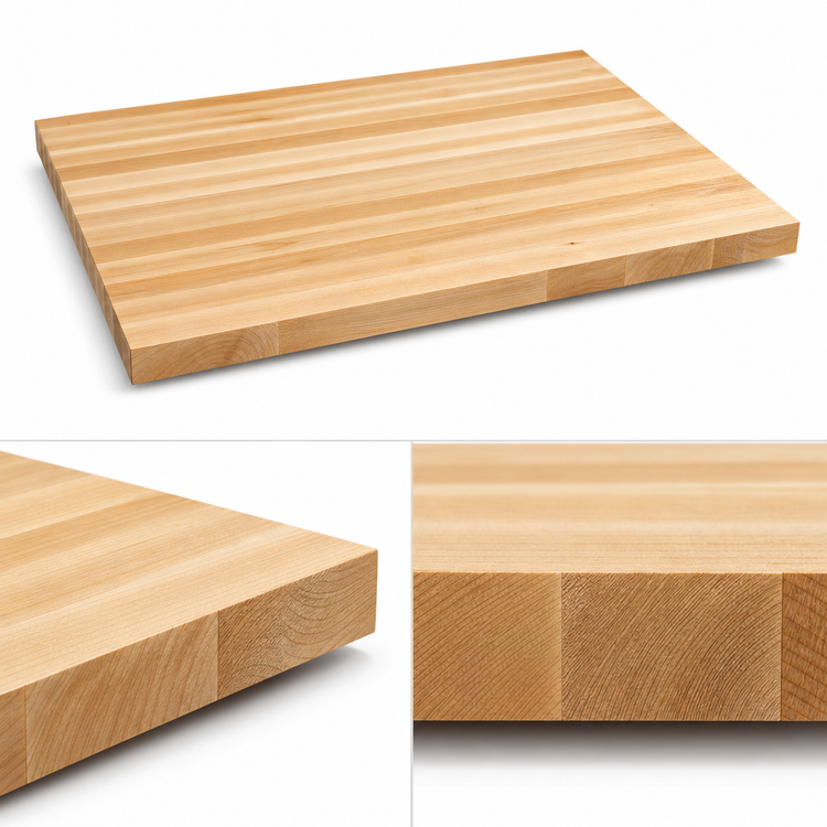 Product image #4 for John Boos Boos Block Edge Grain Northern Hard Rock Maple Kitchen Countertop, 36 Inch x 30 Inch x 1-1/2 Inch, Varnique Finish