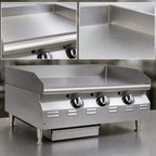 Thumbnail image #4 for Eagle Group RedHots CLAGGDT-36-LP-X 36-Inch Extra-Deep Countertop LP Gas Griddle, 3/4-Inch Smooth Steel Plate, Thermostatic Controls