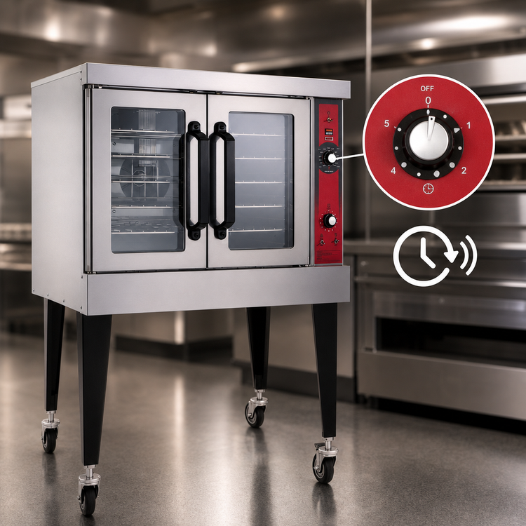 Product image #4 for Vulcan VC5ED-QS-PLATINUM Quick Ship Full-Size Single Deck Standard Depth Electric Convection Oven