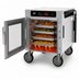 Thumbnail image #5 for Metro HotBlox Narrow 4-Pan Pass-Thru Insulated Holding Cabinet, Under Counter, Digital Touchscreen, Clear Doors
