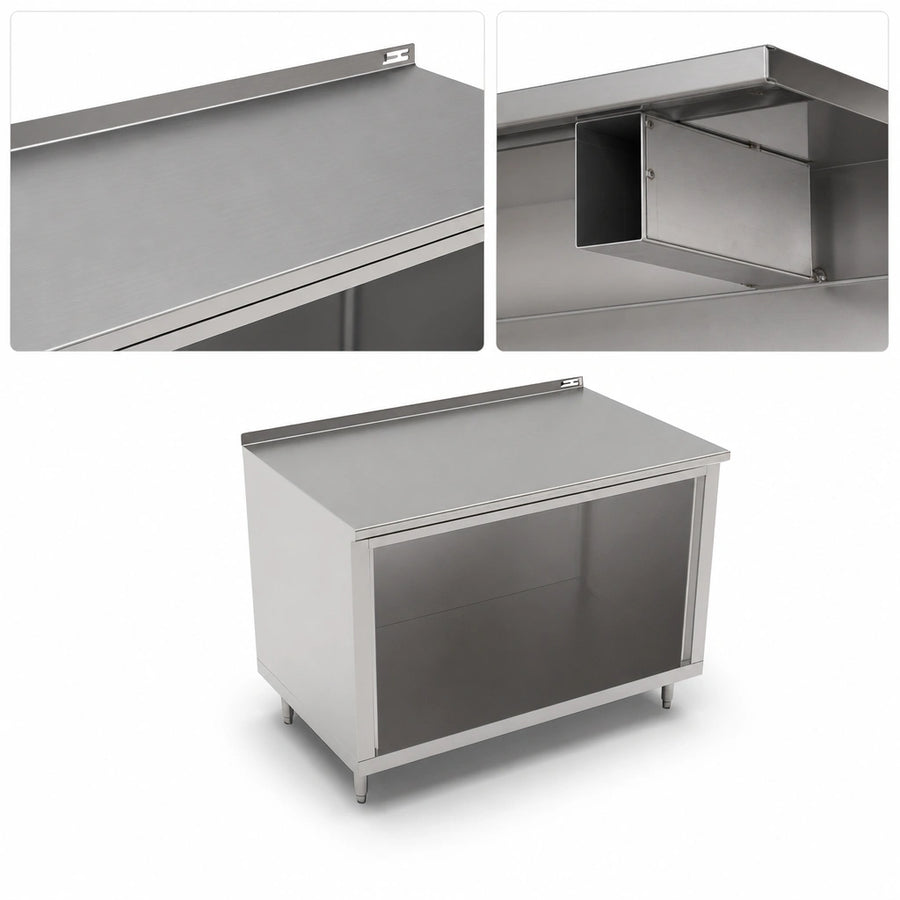 Reinforced Stainless Steel Top