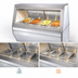 Thumbnail image #4 for Howard-McCray 50-Inch Full-Service Hot Food Case with 3 Heated Wells, Stainless Steel