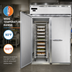 Thumbnail image #4 for Continental Refrigerator Designer Line DL2WI-SA-RT Two-Section Roll-Thru Warmer with Stainless Steel Exterior