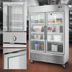 Thumbnail image #4 for Arctic Air Two-Section Glass Door Reach-In Freezer, 49 Cu. Ft., Bottom-Mounted Self-Contained