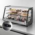 Thumbnail image #5 for KoolMore 48-Inch Countertop Full Service Refrigerated Display Case with Dual Sliding Glass Doors