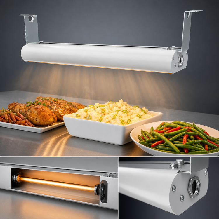 Product image #4 for Vollrath 24-Inch Low Profile Unlighted Strip Heat Lamp