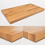 Thumbnail image #4 for John Boos Appalachian OKT-BL10832-V Island Countertop, 108 x 32 x 1-1/2 in, Red Oak, Blended Edge-Grain, Varnique Finish
