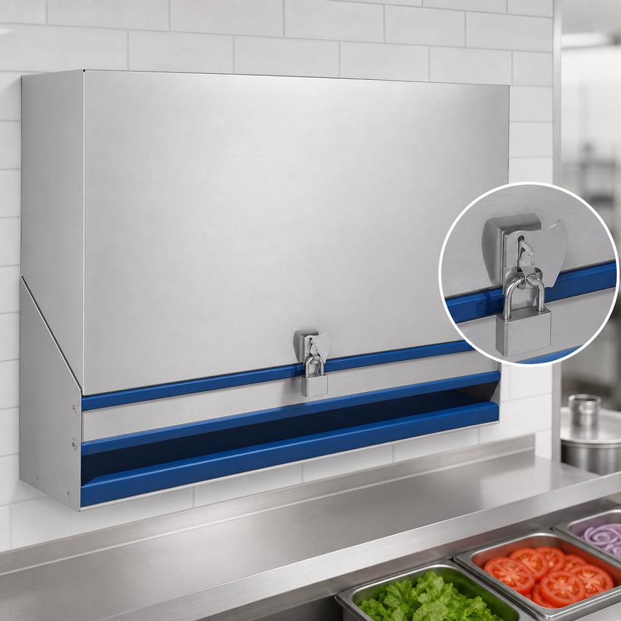 Locking Stainless Steel Cover