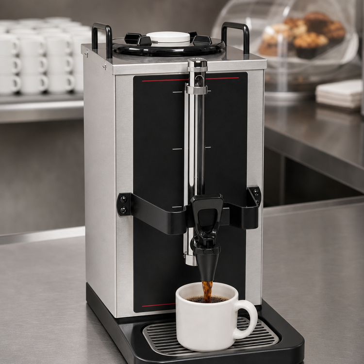 Product image #4 for BUNN 1.5 Gallon Coffee Server with Fast Flow Faucet and Top Handles