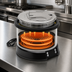 Thumbnail image #5 for Vollrath Mirage® 11 Quart Dry-Use Induction Countertop Rethermalizer, Silver, 230V Schuko Plug