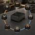 Thumbnail image #5 for Cinderwood Single Burner Countertop Induction Cooktop, Oak Wood, Dark Ash Gray, 1800W