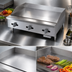 Thumbnail image #4 for Comstock-Castle Diner Series 36-Inch Countertop Gas Griddle, 36 x 30-Inch Cooking Surface, 90,000 BTU