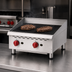Thumbnail image #4 for Omcan 24-Inch Countertop Gas Charbroiler, 2 Burners, Stainless Steel