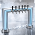Thumbnail image #4 for Krowne Pass-Thru Two-Column Six-Faucet Glycol-Cooled Beer Tower, 31-Inch Overall Length