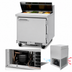 Thumbnail image #4 for Turbo Air PRO Series 27-1/2-Inch Front-Breathing One-Section Sandwich/Salad Prep Table with 8-Pan Top and Solid Locking Door