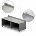 Thumbnail image #4 for BK Resources Stainless Steel Chef Table with Cabinet Base and 5-Inch Riser, 120 x 30 Inches