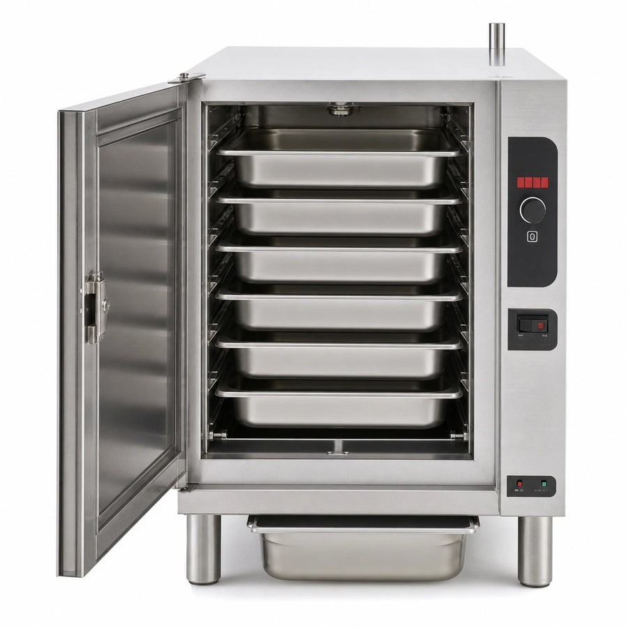 Six Full-Size Pan Capacity