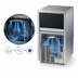 Thumbnail image #4 for Brema B-Qube Undercounter Air-Cooled Cube Ice Machine with Bin, 65 lb/Day, 20 lb Storage