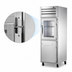 Thumbnail image #4 for True Spec Series One-Section Reach-In Combination Half Swing Door Refrigerator with Glass and Stainless Steel Half Doors
