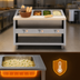 Thumbnail image #4 for Dinex ServeXpress DXPDME6OS 6-Well Electric Stationary Hot Food Counter with Open Base