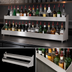Thumbnail image #4 for Advance Tabco Underbar Basics 72-Inch Heavy-Duty Double-Tier Stainless Steel Speed Rail