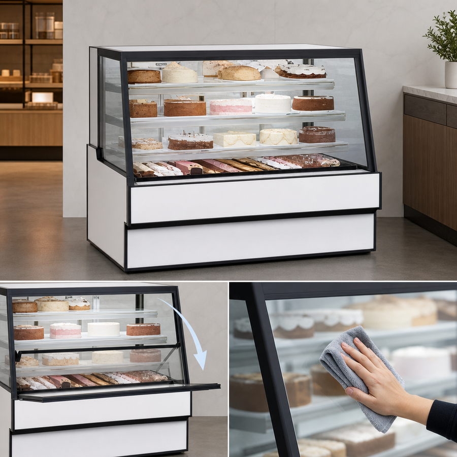 Sloped Thermopane Tilt-Out Front Glass