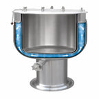 Thumbnail image #4 for Southbend (Middleby) Southbend Steam KDPS-80F Stationary Direct Steam Kettle, 80-Gallon, Full Jacket, Pedestal Base, 316 Stainless Steel Liner
