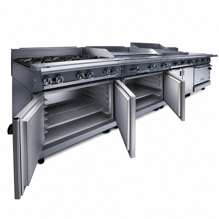Product image #4 for Vulcan V Series 24-Inch Heavy Duty Full Body Spreader with Cabinet Base