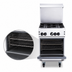 Thumbnail image #5 for Vulcan Endurance 24-Inch 4-Burner Gas Restaurant Range with Standard Oven and Backriser Hi-Shelf