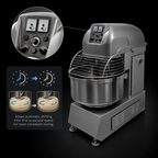 Thumbnail image #4 for Hobart Food Machines - Mixers HSL220-1 Floor Model Spiral Dough Mixer, 220 lb Capacity, 2-Speed, 208V 3-Phase