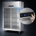 Thumbnail image #4 for Victory UltraSpec FSA-2N-S1-G-HC Shallow Depth 2-Section Glass Door Reach-In Freezer