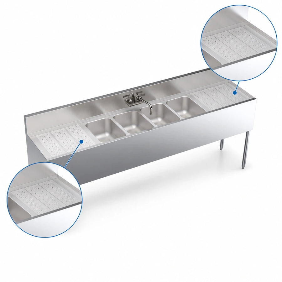 Dual Integral Drainboards