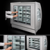 Thumbnail image #4 for Fogel Elite Series Full-Service Refrigerated Bakery Display Case, Curved Front Glass, 48-1/2 Inch Wide