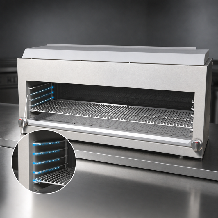 Product image #5 for Southbend Platinum 24-Inch Gas Heavy Duty Cheesemelter, Riser Mount
