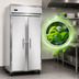 Thumbnail image #4 for Continental Refrigerator Slim Line 2FSEN Two-Section Standard Depth Reach-In Freezer