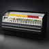 Thumbnail image #5 for Turbo Air Slim Profile Open Display Merchandiser with Solid Side Panels, 75-3/4 Inch Wide, 13.5 Cu. Ft., Black