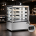 Thumbnail image #4 for Omcan DW-CN-0371 Heated Full-Service Hot Food Display Case, Floor Model, Square Front Glass, 21 Cu. Ft.